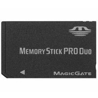 8 GB Memory Stick PRO DUO (Micro SD Adapter)