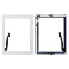 The New iPad 3 / 4 touch-skærm (glas + digitizer) - hvid iPad 3 glas hvid