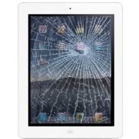 iPad 3 glas udskiftning hvid